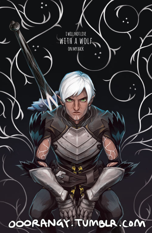 cypheroftyr:
“ ooorangy:
“ Apologies for the absence! Life has been incredibly busy but I got to play a little Dragon Age: Origins and DA2. Haven’t finished either yet, though. Fenris is not a slave.
I’ll going to Sakuracon this weekend with...