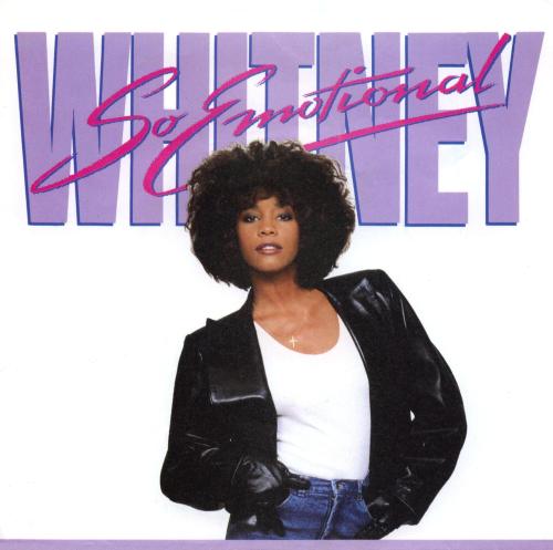 Whitney Houston So Emotional (1987)Photography –  Patrick DemarchelierDesign – Dave Brubaker