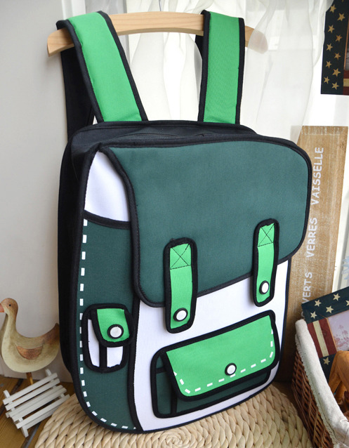 syndromestore:  Cartoon Backpacks 