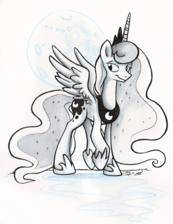 theponyartcollection:  Sketch - Princess