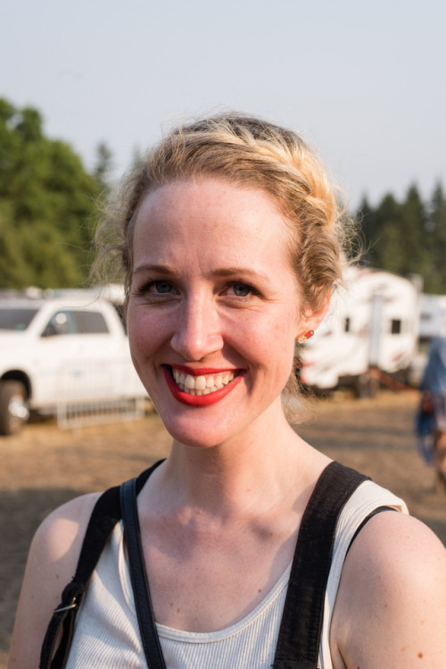 Stasia, saying goodbye.Pickathon 2018Happy Valley, Or