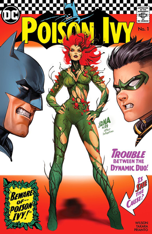 POISON IVY #1 Exclusive Variant Cover by David Nakayama  •  Homaging Carmine Infantino’s cover for B