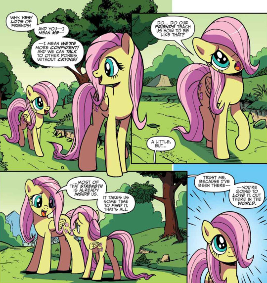 mylittlenanaki: mylittlenanaki:  marvelandponder:  incorrectmlpquotes:  floridianfireflyfaith:  o no she’s adorable   This is the purest thing on the planet   Following it up with a bittersweet picture where Applejack can’t tell her younger self that
