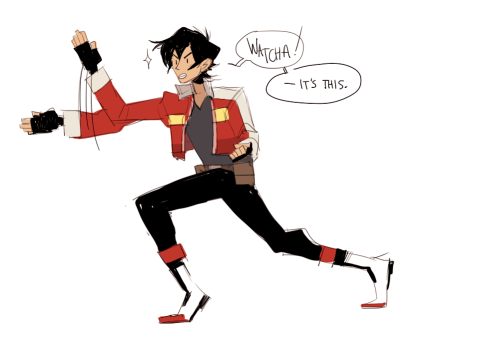 sakuraplumskyes:  runmonsterun:  The Paladins discuss the source of Shiro’s “coolness.”   @goddessoftheworld look at them
