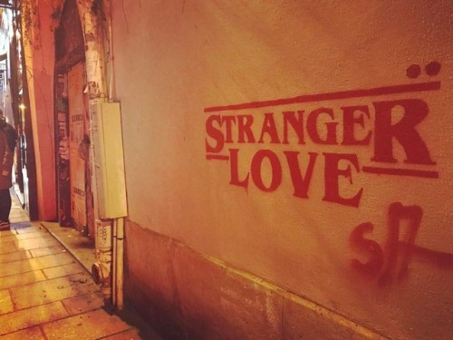 #paris #lemarais #strangerthings #love (à Paris le Marais)