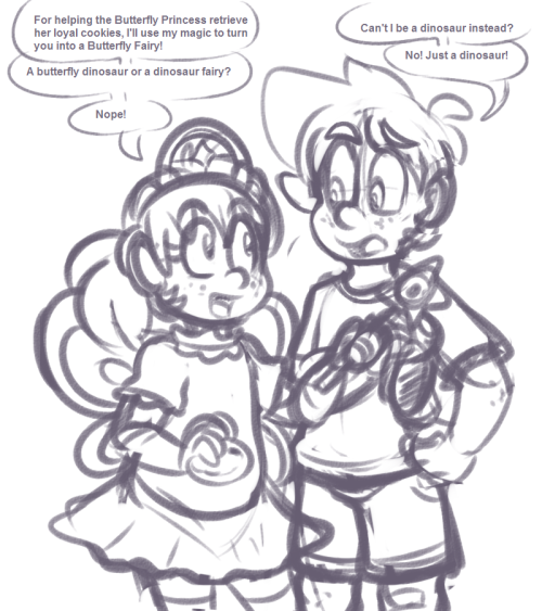 monte and sara (his sister) probably had an okay relationship before he starts getting hyper-aggressive when hes a preteen a good enough relationship to play butterfly princess, at least