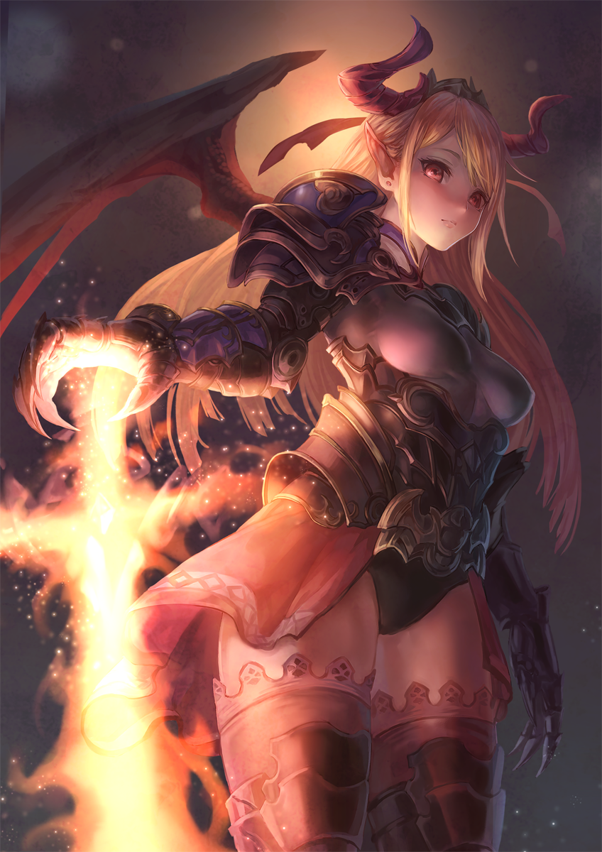 sword anime fire girl - sword post - Imgur