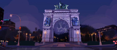 Into The Spider-verse Concept Art By Yuhki Demers 
