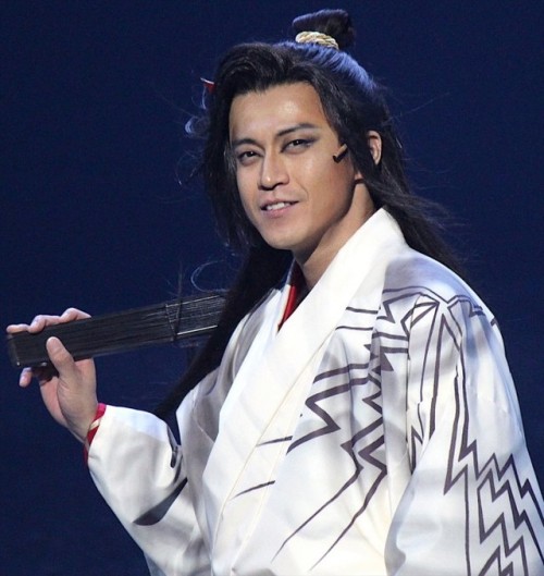 cris01-ogr:Oguri Shun in stageplay Dokurojō no Shichinin - Season Hana.Welcome back Sutenosuke!!!