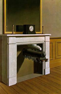 lonequixote:  Time Transfixed ~ Rene Magritte 