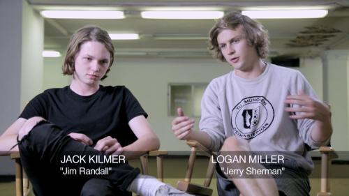 ohjackkilmer: Jack Kilmer and Logan MillerBringing to Life The Stanford Prison Experiment