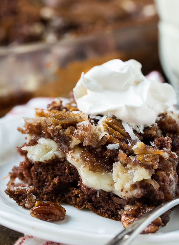 Light german chocolate cake