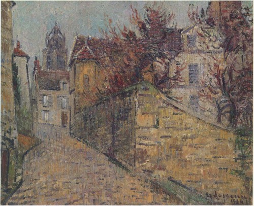 House of the Sisters in Pontoise, 1924, Gustave LoiseauMedium: oil,canvas