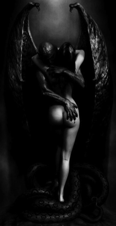 slobbering:  A devilish reach