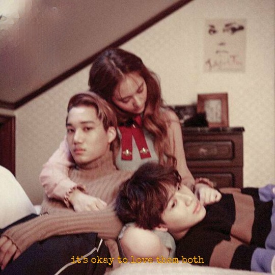 Jung kai krystal and f(x) Krystal