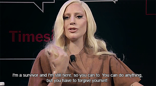 thattboyisamonster:  Lady Gaga on mental and physical abuse.  