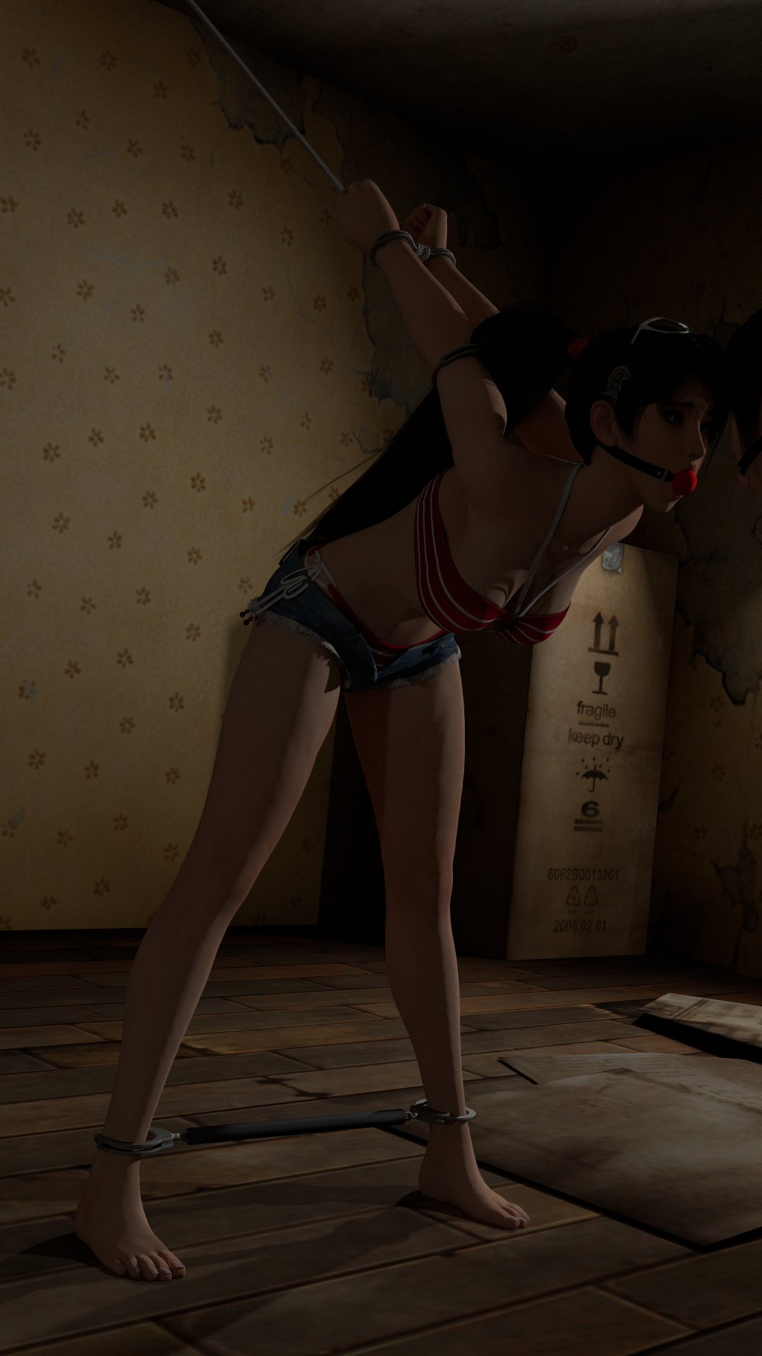 domcgo:  Request from a dA user. I added some blindfolds because why not? 