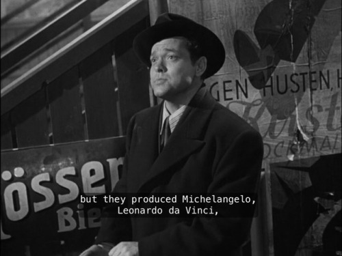 The Third Man (1949) Directed By Carrol Reed from a script by Graham Greene