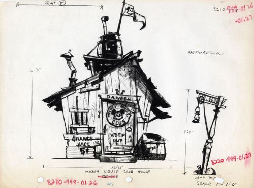 A Disney artist starting from the late thirties, Bruce Bushman was responsible for designing nearly 