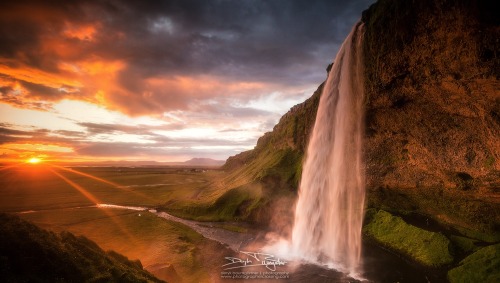 Seljalandsfoss waterfall, Iceland | by Deryk Baumgärtner.