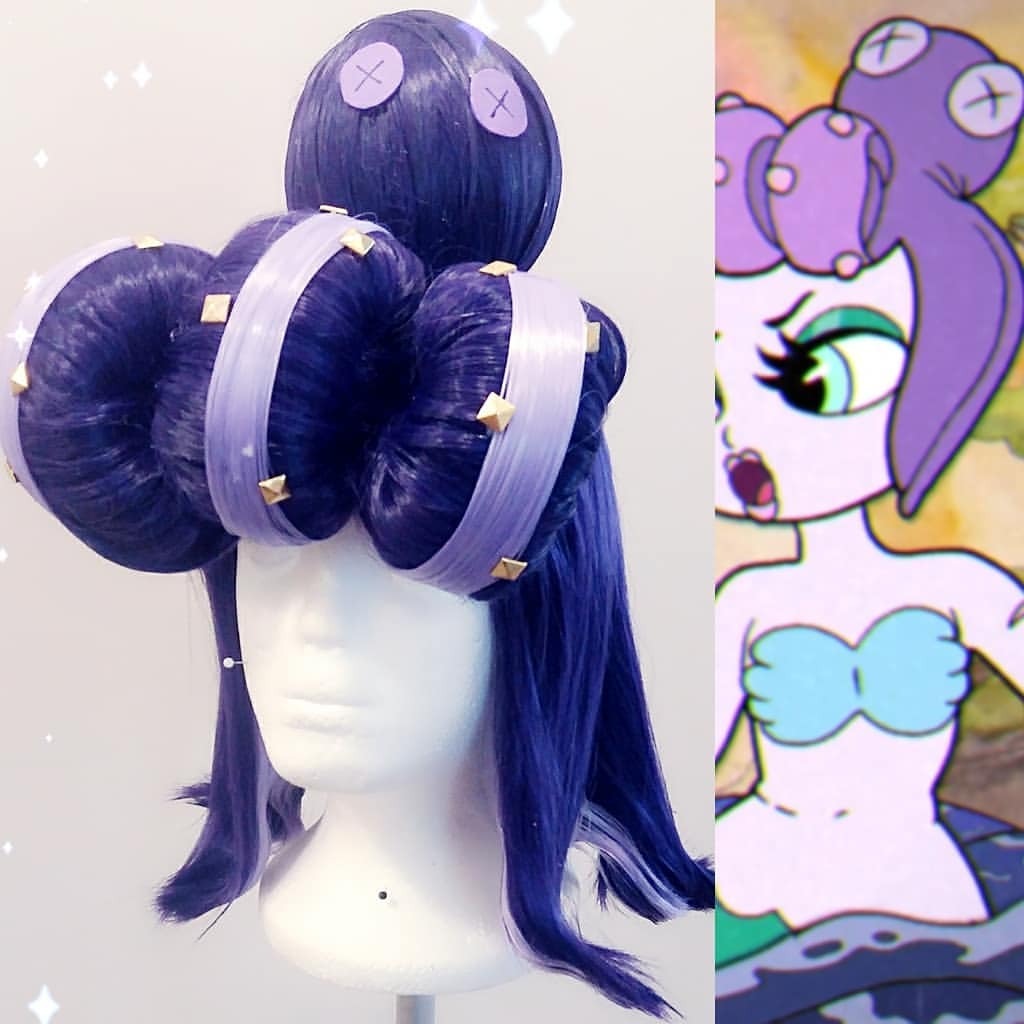 I can't help it I'm a highblood — CALA MARIA - CUPHEAD commission Base wigs:  Maia...