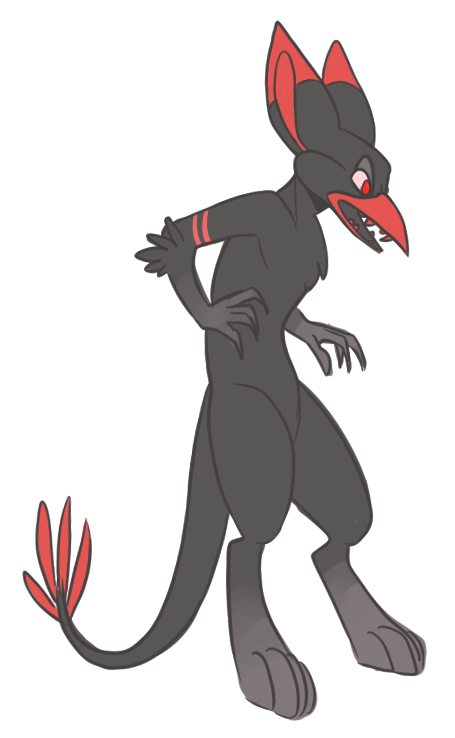 catastrotaffy:  Doodling around in Sai and I accidentally ended up redesigning my
