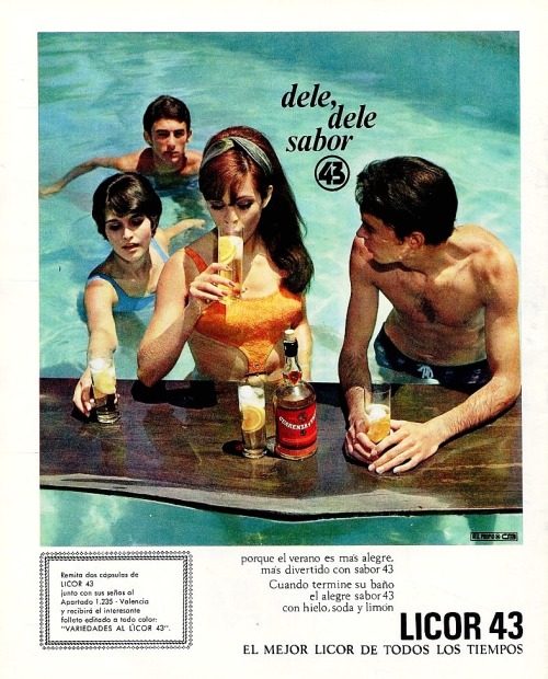 anunciosantiguos: Licor 43. Año 1968
