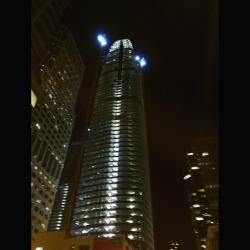 Tallest building west of the Mississippi.