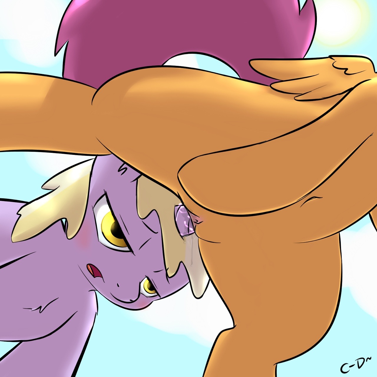 mysticbrony:  Scoots requested by anon (sorry was without power)