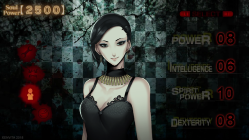 xenvita: New original Death Mark/死印 character: Kanata Eiko A talented pianist with death mark on her right eye. She is also a single mother and her son Kanata Momoha, also receive a death mark. 