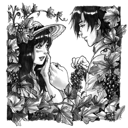 [Inktober 2017] Day 23. Juicy  