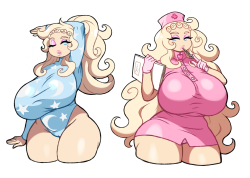 torofaker:  drakdoodles:  Gymnast and Nurse