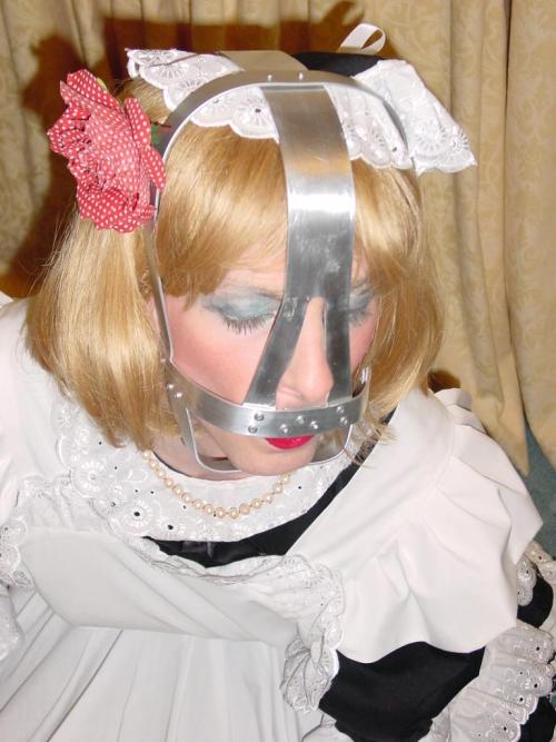 feminization:  OMG, this is a great restrictive gag for sissy. Does anyone knows where can I get thi