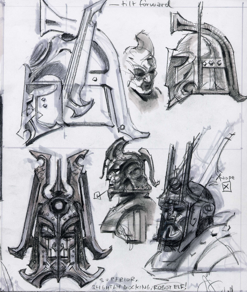 thehornydovahkiin:  TES concept art: Dwemer.