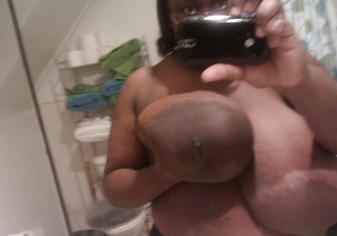 Enormous Black Tits