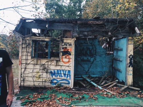 derelictionaddiction:  Abandoned waterpark.