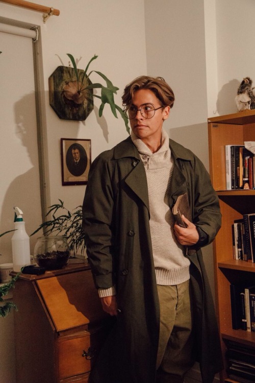 plantaestheticqueen:  Cole Sprouse dressed as Milo James Thatch from Atlantis: The Lost Empire 😍 