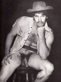 unknownvintagemalemodels:  From IN TOUCH SPECIAL EDITION vol 1 no 1 (1975) Model is Ron Fraser