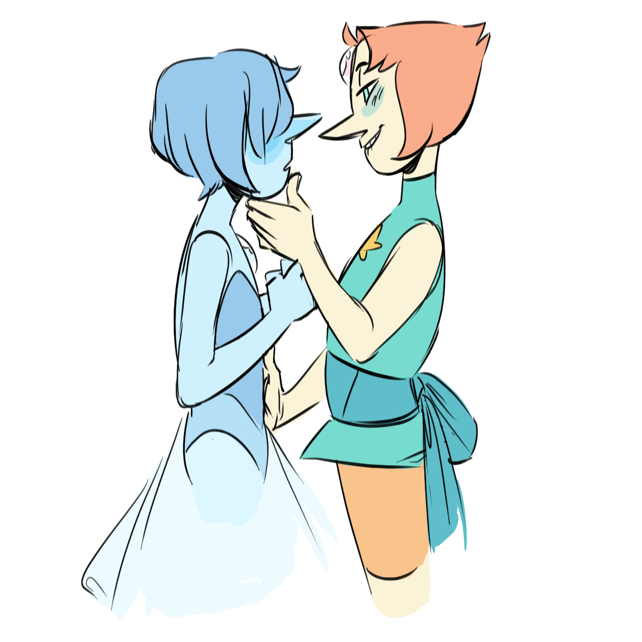 gemlings:  all pearls should kiss 