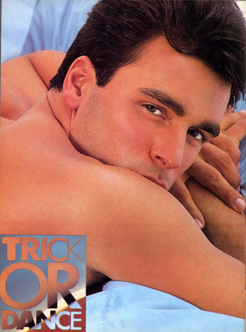 From TORSO magazine (Oct 1985)Photo story called “Trick or Dance”photo by A+ StudioModel