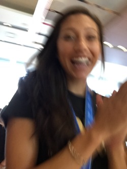 satanandhisbong:  This is the reaction of Christen Press when I told her how gorgeous and beautiful she was (it was supposed to be a selfie but honesty these pics are golden I captured pure happiness in that moment)