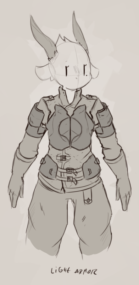 foreling:  Took some time explaining how her armor works.The entire thing weighs