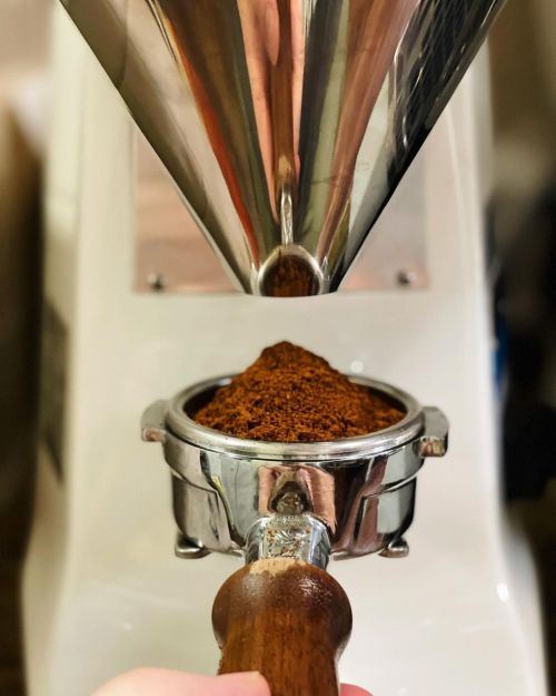 Friday morning mountains of fluffy Dark Woods Blend. How do you espresso yourself? . . . #coffee #ma