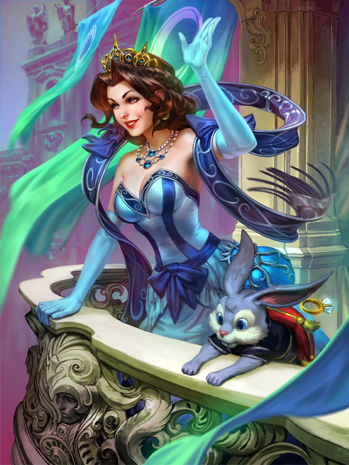 art-of-cg-girls:  SMITE Enchanted Chang'e by Scebiqu