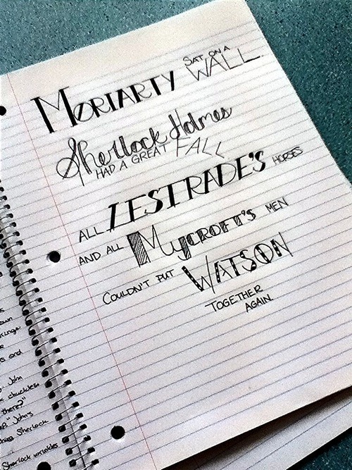 doctor-donna-detective:  sherlockinhobbiton:  I like your handwriting Satan  is that