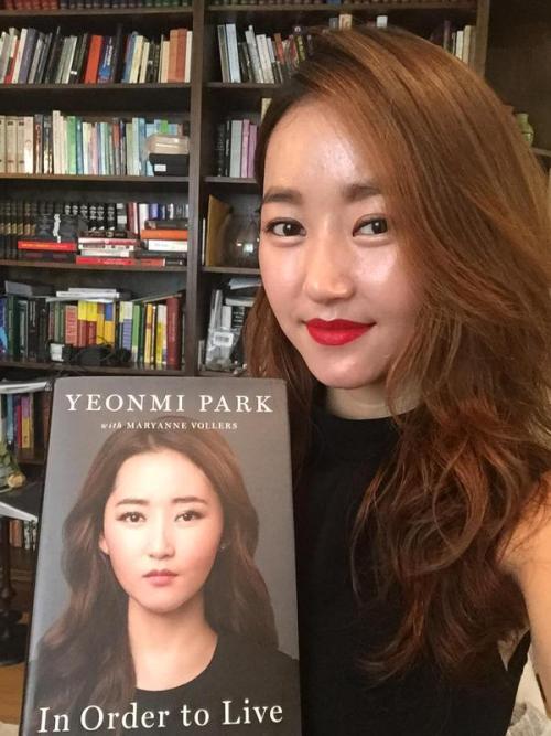 YeonmiParkNK: This book is for my family, and for anyone, anywhere, struggling for freedom! htt