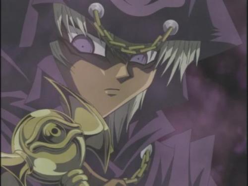 thewittyphantom:  Marik tended to be in one of four moods early on in Battle City: scheming, bored, bitter, and annoyed. 