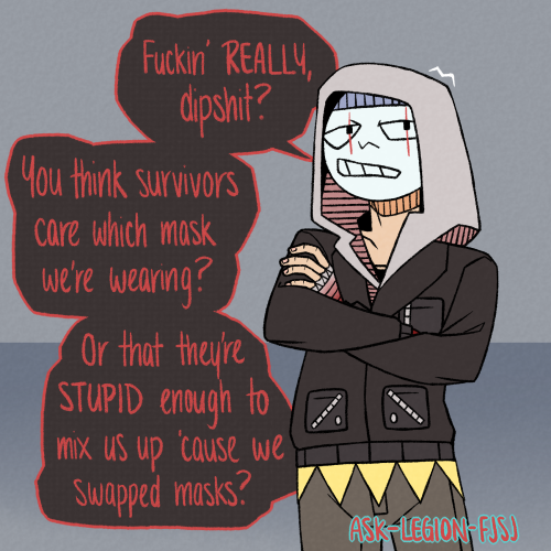 Did You Ever Swap Masks To Confuse The Survivors?