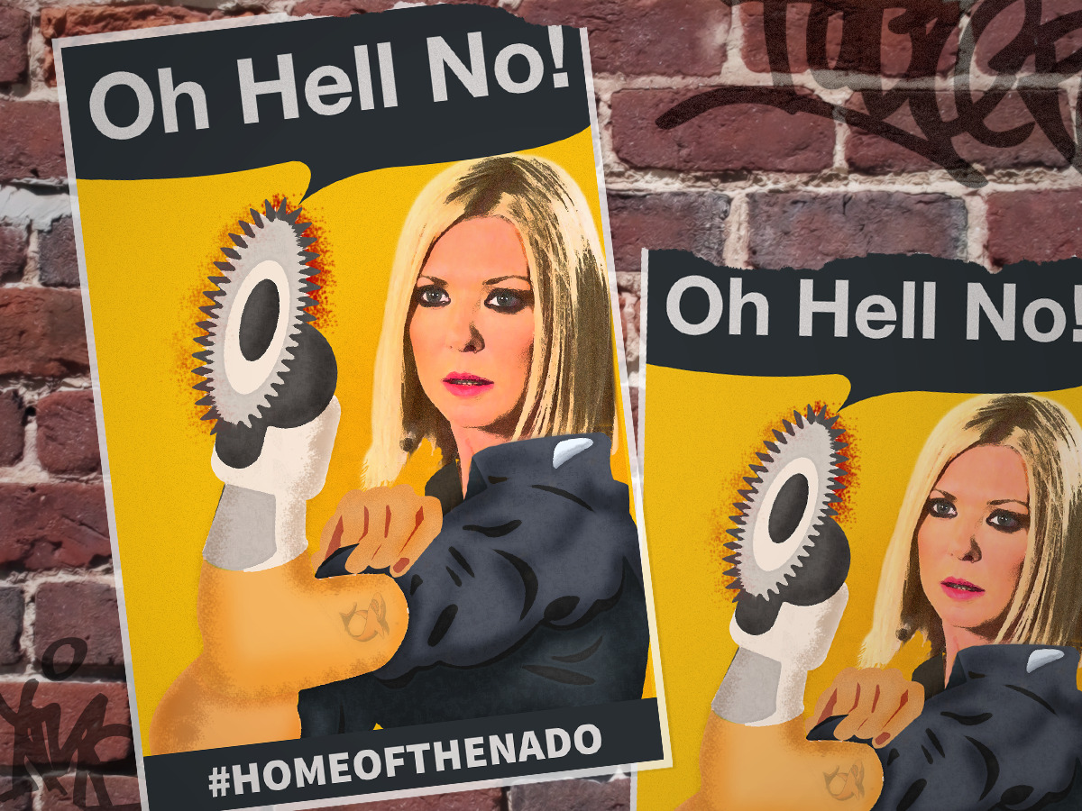 syfy:  We can do it! Are you ready for Reid the Riveter to saw some sharks when Sharknado