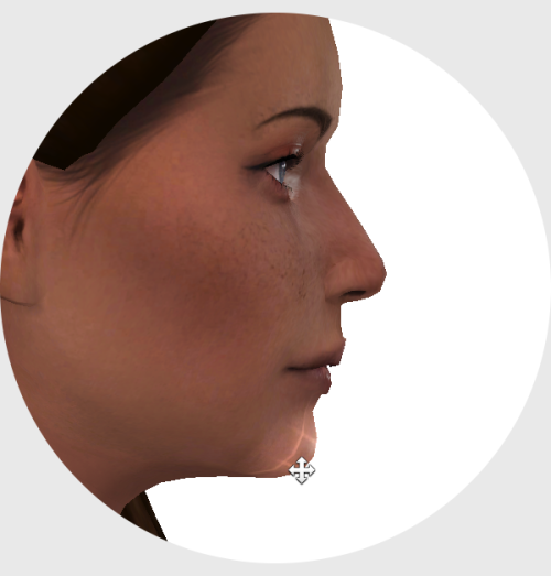 Slider 19Bony nose effect for each frame- Control available on chin(detail mode)- Teen to Elder- All